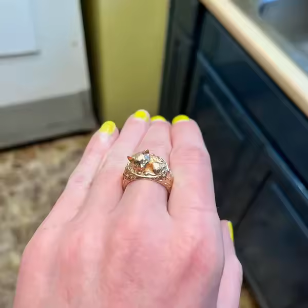 Finished piece for Custom ring