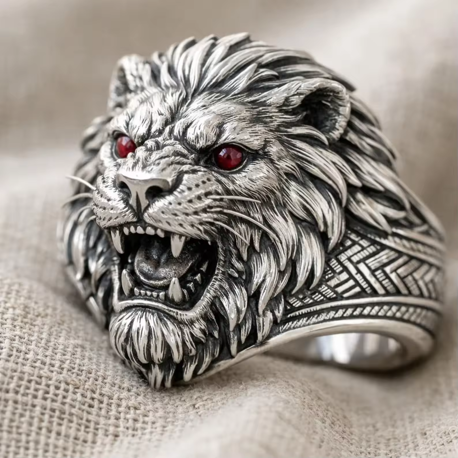 Design concept for Lion ring