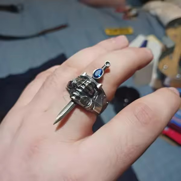 Finished piece for Sword ring