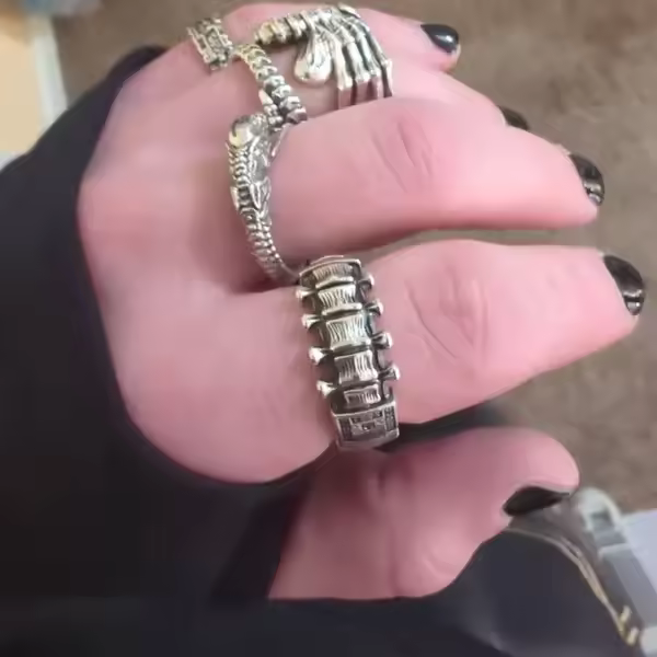 Finished piece for Biomechanical jewelry