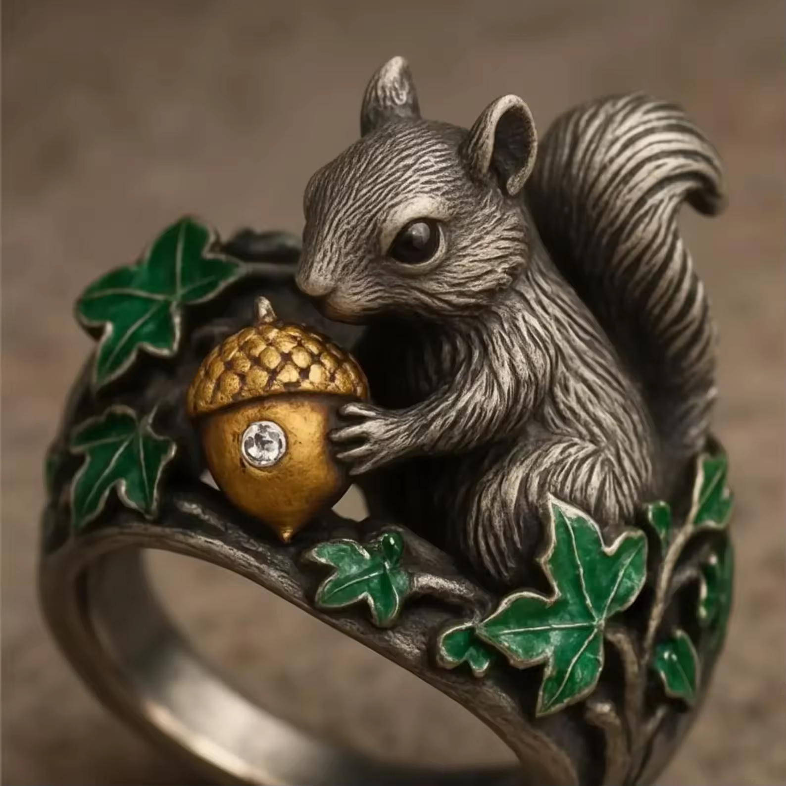 Design concept for Squirrel ring