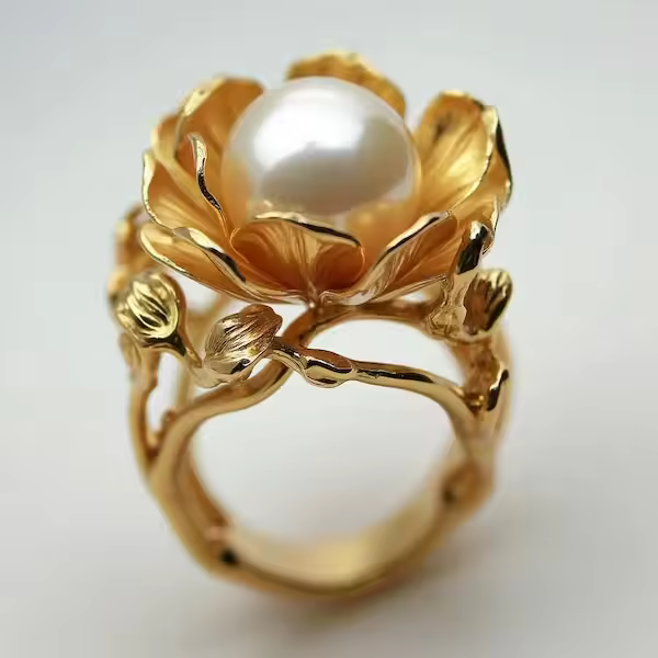 Design concept for Pearl statement ring