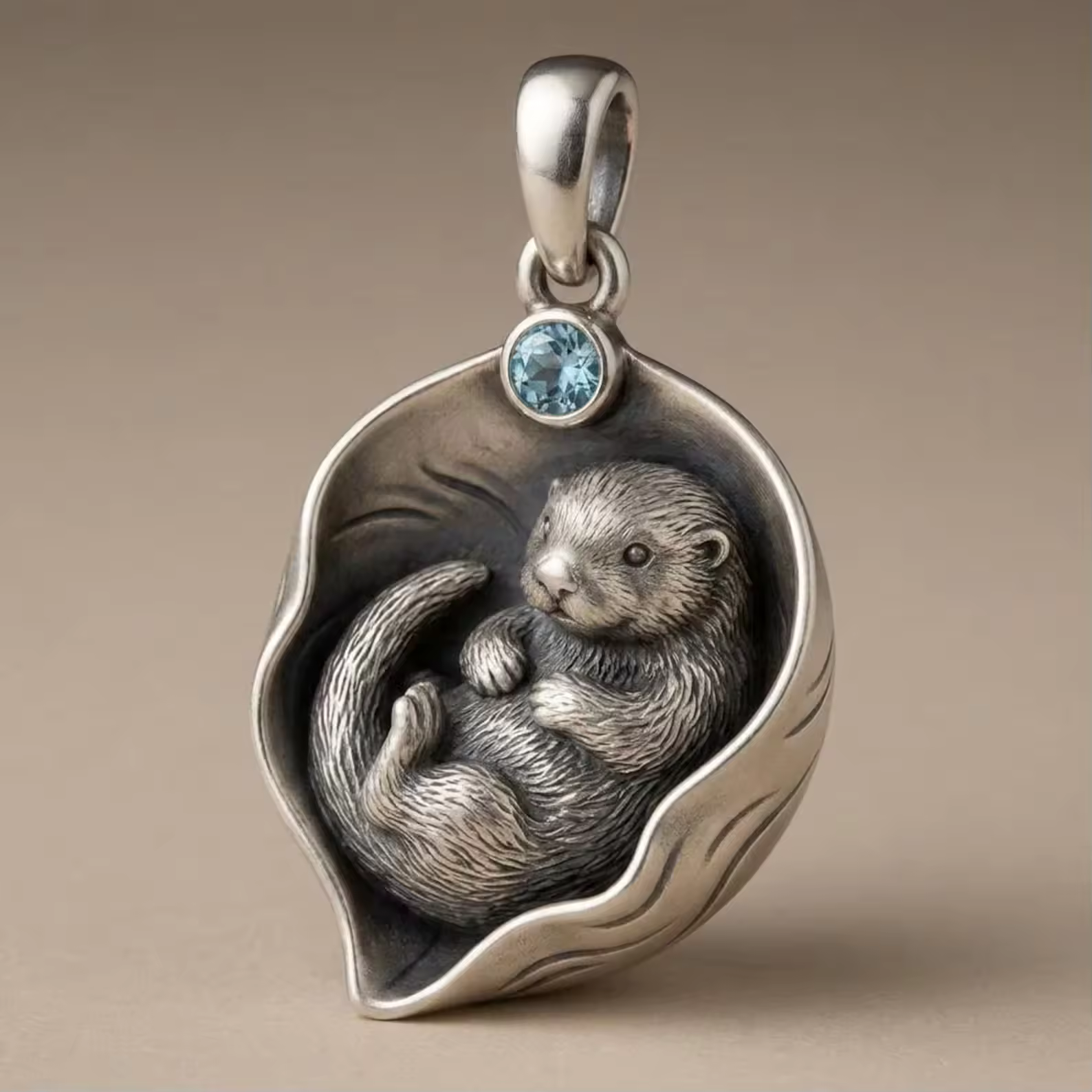 Design concept for Otter pendant